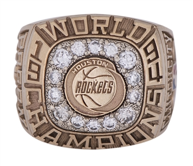 1994 Houston Rockets NBA Championship Ring